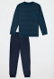 Pyjama long rayures minérales - Nightwear