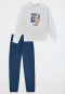 Pajamas long Sweatwear cuffs wild off-white - Nightwear