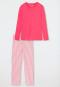 Long pajamas Tencel pink - Pure Stripes