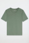 Shirt kurz arm V-Ausschnitt khaki - Mix+Relax