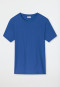 Shirt korte mouwen Atlantisch blauw - Revival Antonia