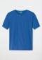 Shirt korte mouwen Atlantisch blauw - Revival Hannes