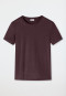 Shirt short-sleeve aubergine - Revival Antonia