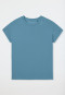 Camicia manica corta blu-grigio - Mix+Relax