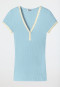 Shirt korte mouw bluebird - Revival Agathe