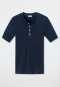 Chemise manches courtes bleu foncé - Revival Karl-Heinz