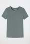 Shirt short-sleeved modal jade - Mix+Relax