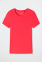 Shirt kurzarm Modal rot - Mix+Relax