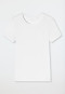 Shirt kurzarm Modal weiß - Mix+Relax
