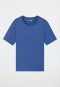 Shirt kurzarm Organic Cotton aqua - Mix+Relax