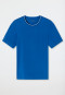 T-shirt manches courtes en coton biologique rayures indigo - Mix+Relax