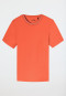 Shirt kurzarm Organic Cotton Streifen orange - Mix+Relax