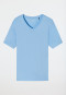 Shirt short-sleeved organic cotton V-neck air - Mix & Relax