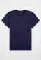 Shirt kurzarm Ringel deep blue- Mix+Relax