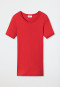 Shirt korte mouwen rood - Revival Greta