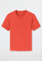 Shirt kurzarm rundhals grapefruit - Mix & Relax Cotton