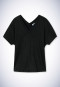 Shirt met korte mouwen zwart - Revival Lisa