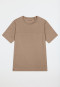 Shirt korte mouw kwaliteit nougat - Mix+ Relax