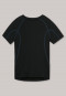 Shirt korte mouwen, thermisch ondergoed warm, zwart - "Thermo light"