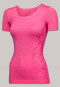 T-shirt à manches courtes ultra léger seamless rose chiné - Active Mesh Light