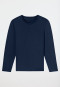 Shirt lange mouwen donkerblauw - Mix+ Relax