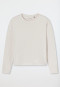 Shirt long-sleeved Interlock Organic Cotton sand - Mix+Relax