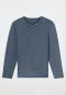 Maglietta manica lunga blu denim - Mix+ Relax