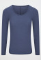 T-shirt à manches longues bleu jeans - Personal Fit