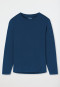 Shirt lange mouwen marineblauw - Mix+Relax