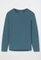 Shirt long-sleeved petrol blue - Mix & Relax