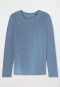 Shirt langarm rundhals blaugrau - Mix+Relax