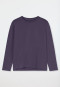 Shirt langarm rundhals indigo - Mix+Relax