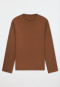 Shirt met lange mouwen, kleur toffee - Mix+ Relax