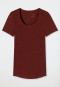 Terracotta short-sleeved shirt – Personal Fit