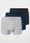 Shorts 3er-Pack Cotton mehrfarbig - 95/5