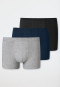 Shorts 3-pack biologisch katoen meerkleurig - 95/5