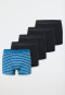 5-pack shorts black/ringed - 95/5