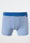 Boxer briefs bamboo soft waistband stripes aqua - Natural Love