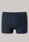 Boxer briefs double rib organic cotton dark blue - Retro Rib