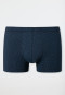 Boxer bleu foncé imprimé - Cotton Casuals