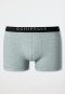 Boxer briefs fine heather jade - Piqué