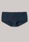Pantaloncini, in microfibra di qualità, a pois di colore blu notte - Pure Jacquard