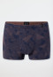 Shorts Modal gemustert braun - Long Life Soft