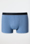 Shorts Modal gestreift aqua/weiß - Duality Function
