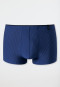 Midnight blue striped boxer briefs – Long Life Soft