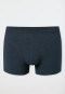 Shorts Organic Cotton gemustert nachtblau - Comfort Fit