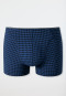 Shorts Organic Cotton gemustert navy - 95/5