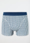 Shorts Organic Cotton patterned silver - Comfort Fit