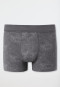 Short Paisley-patroon antraciet - Fine Interlock