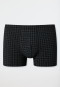 Boxer briefs checked black - Cotton Casuals